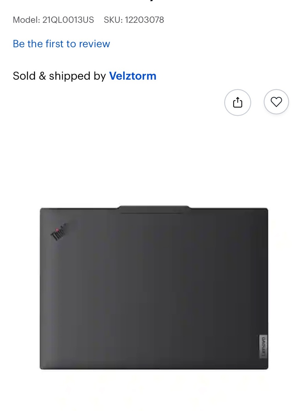 Lenovo Laptop